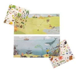 Abziehbilder - Meer und Wildnis