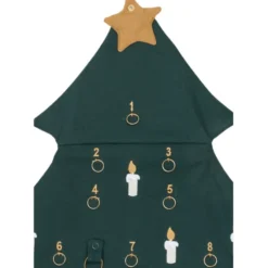 1–24 Adventskalender mit Haken– Weihnachtsbaum