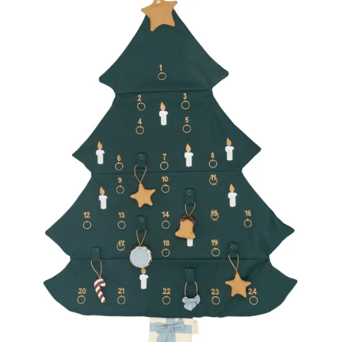 1–24 Adventskalender mit Haken– Weihnachtsbaum