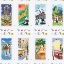 Adventskalender Puzzle - Weihnachten weltweit