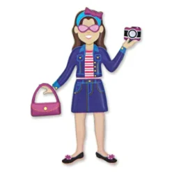 Aktivitätenbuch mit Aufklebern - Dress-Up