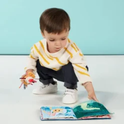 Aktivitätsbuch aus Stoff - Jack brüllt