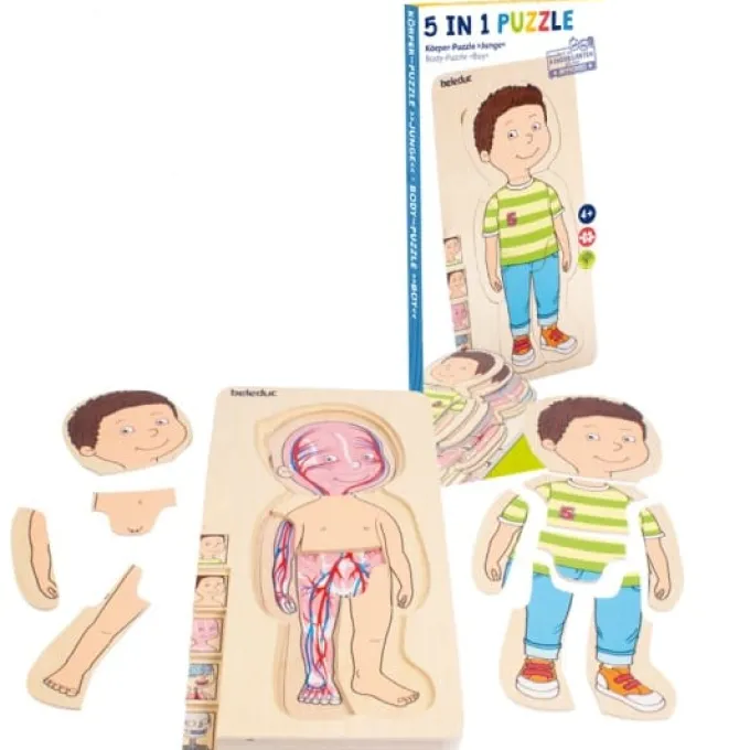 Anatomie Puzzle - kleiner Junge