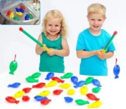 Angelspiel Fisch nach Zahlen 1-30