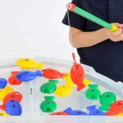 Angelspiel Fisch nach Zahlen 1-30