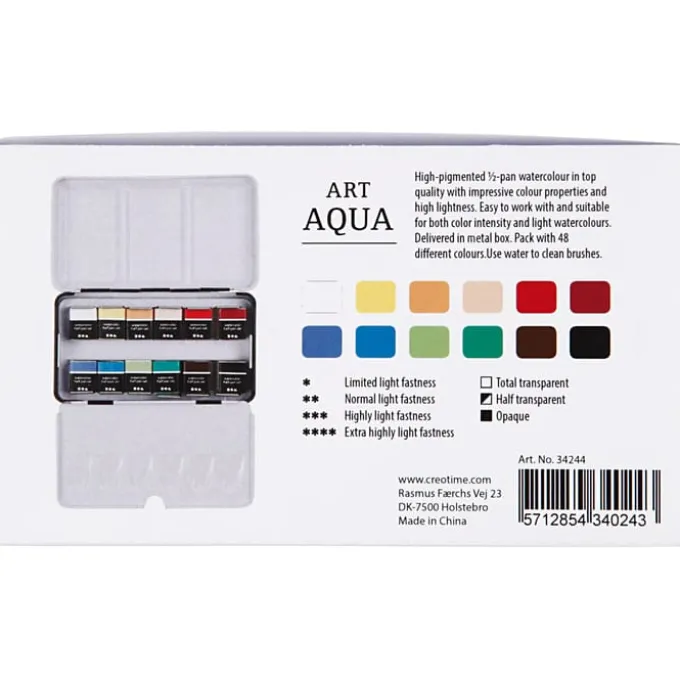 Aquarellfarben Art Aqua - 12 Farben