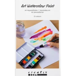 Aquarellkasten Art Aqua - Mix, 12 Farben