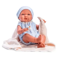 Así Puppe 43 cm Pablo –Strampler & Decke