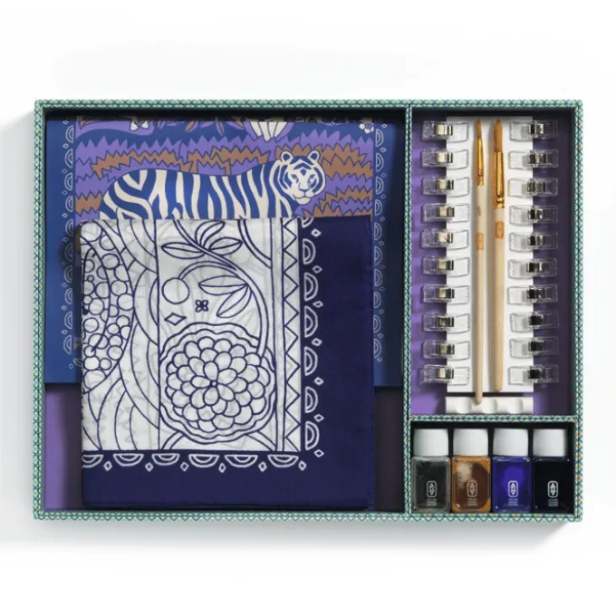 Atelier 10 - Seidenmalerei (Tiger)
