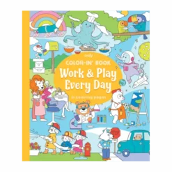 Ausmalbuch - Work & Play Every Day