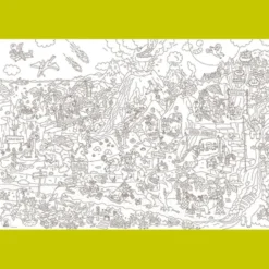 Ausmalposter - Dinosaurier