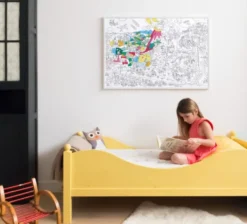 Ausmalposter - Dinosaurier