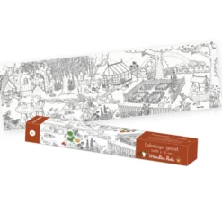 Ausmalposter 1,5 Meter – Gartenleben