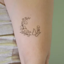 Ausmal-Tattoos - Flower Power