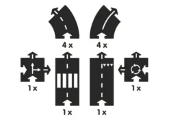 Autobahn Ringstraße - 12 Teile