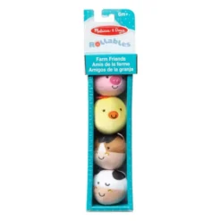 Babybälle - Bauernhoffreunde, 4 Stk.