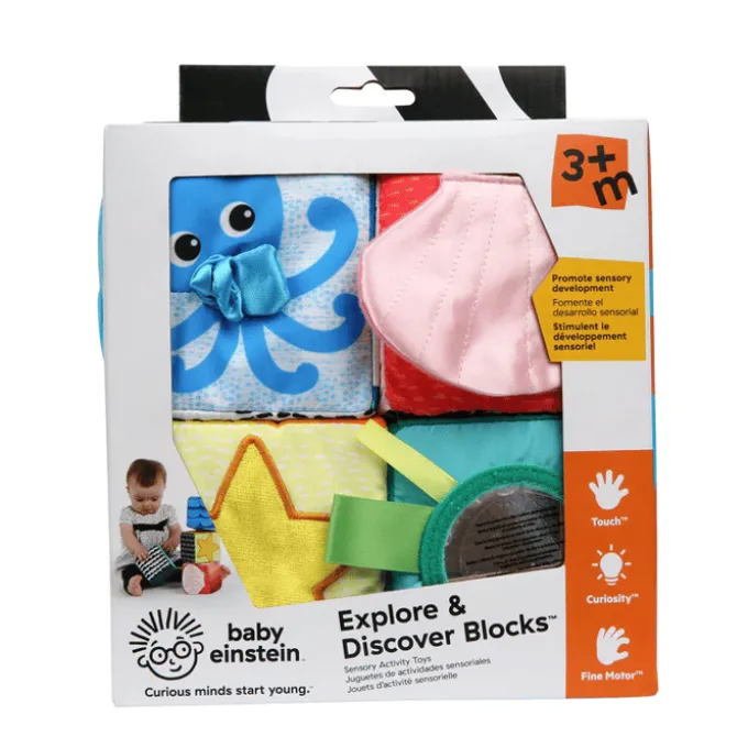 Baby Einstein Stoff- und Fühlklötze für Babys