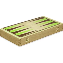 Backgammon im Holzkasten