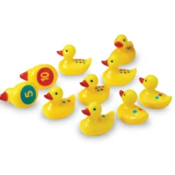 Badeenten mit Zahlen - 10 Stk.