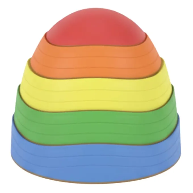 Balance-Trittsteine – Rainbow, 5 Stk.