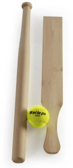 Baseball Set, 2 Schläger & 1 Ball