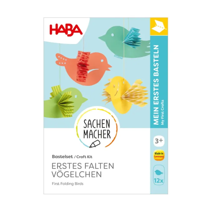 Bastel gefaltete Vögel, 12 Stk.