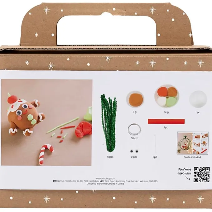 Bastelset - Lebkuchenmann Weihnachtsdeko