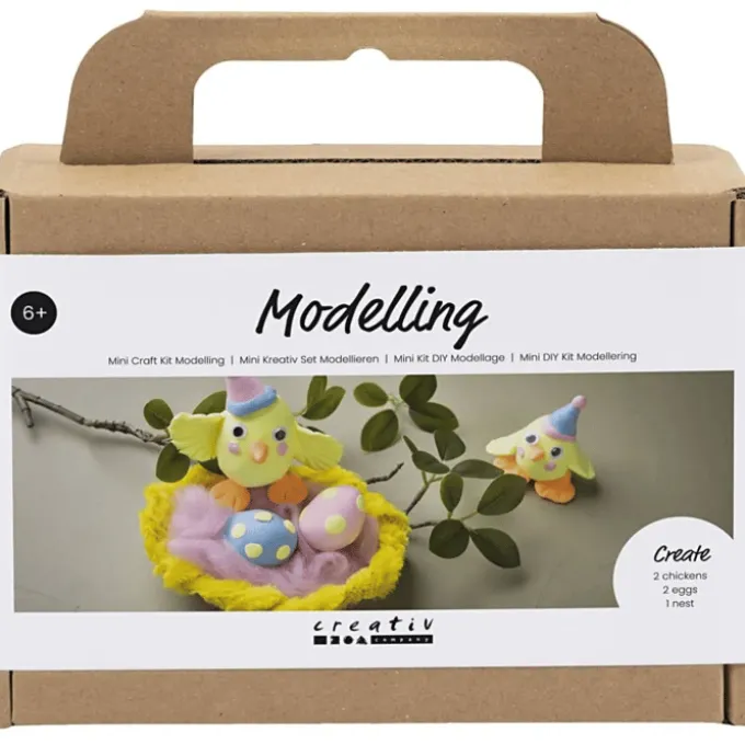 Bastelset - Silk Clay Osternest