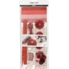 Bastelset Weihnachten - Rot/Creme