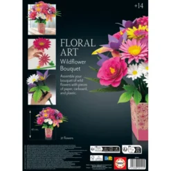 Baue einen Blumenstrauß (Papier) - Wildblumen