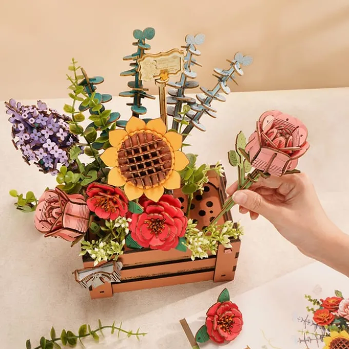 Bau-eine-Blume – Sommerblumen im Kasten