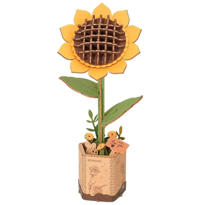 Bau-eine-Blume – Sonnenblume