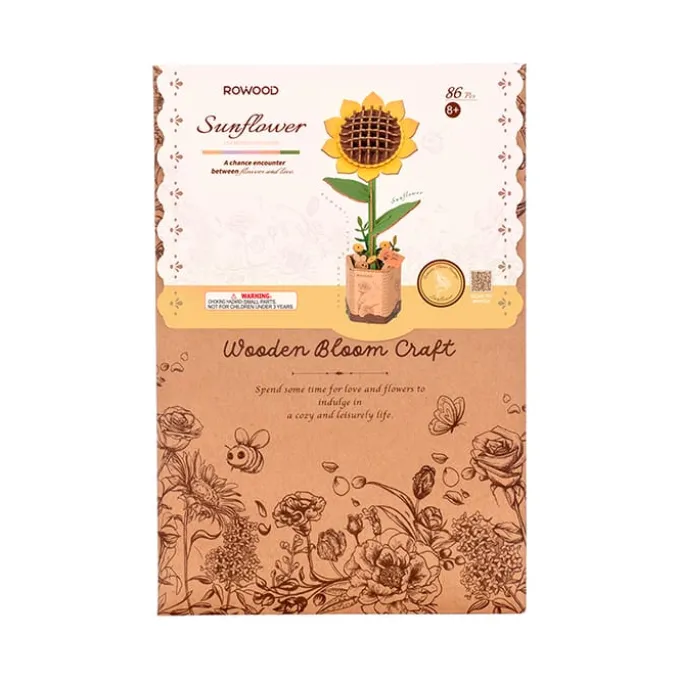 Bau-eine-Blume – Sonnenblume