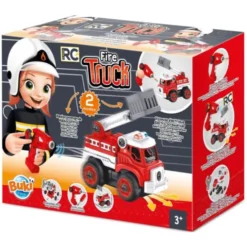 Bauen & Fahren – Feuerwehrauto mit Fernbedienung