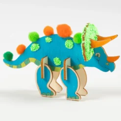 Bauen & malen – Dinosaurier, 3 Stk.