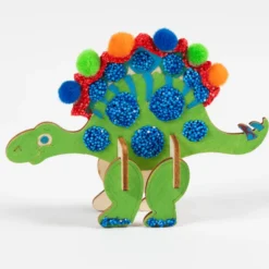 Bauen & malen – Dinosaurier, 3 Stk.