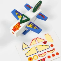 Bauen & malen – Flugzeug, 1 Stk.