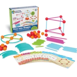Baukasten Geometrie, 129 Teile