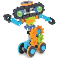 Bau mit Zahnrädern - Bewegliche Roboter