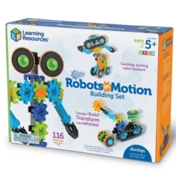 Bau mit Zahnrädern - Bewegliche Roboter