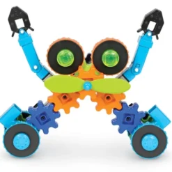 Bau mit Zahnrädern - Bewegliche Roboter
