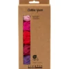 Baumwollgarn - Lila & Pink, 5 x 50 Meter