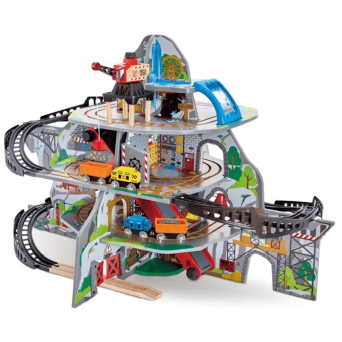 Bergmine - Eisenbahnset, 34 Teile