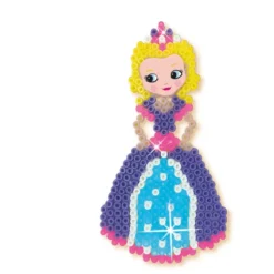 Bügelperlen Einhorn und Prinzessin - 2100 Stk.