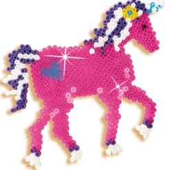 Bügelperlen Einhorn und Prinzessin - 2100 Stk.