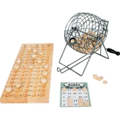 Bingo, komplettes Set m. 75 Kugeln