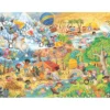 Bodenpuzzle mit 100 Teilen - Die vier Jahreszeiten
