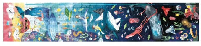 Bodenpuzzle mit 200 Teilen - Unter dem Meer