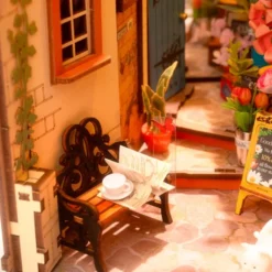 Book Nook Bausatz – Blumige Ecke