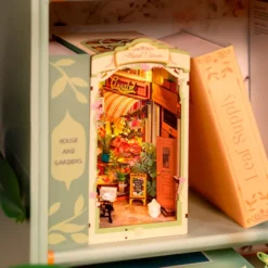 Book Nook Bausatz – Blumige Ecke